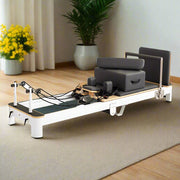 COOLBABY SSZ-PLT04 Pilates Core Bed Yoga Bed Sports Aluminum Alloy Material Home Stretch Home Stretch Training Fitness Equipment Folding Model - COOLBABY